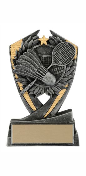 Badminton Phoenix Award Resin Trophy