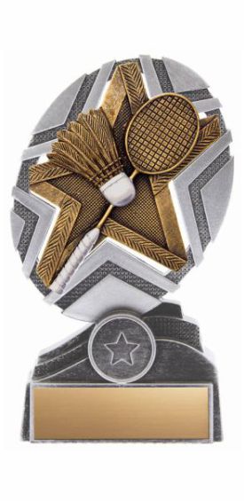 Badmiton Pro Star Resin Trophy