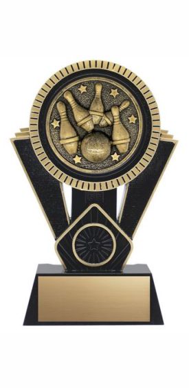 Bowling 5 Pin Apex Resin Trophy