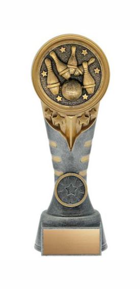 Bowling 5 Pin Ikon Resin Trophy