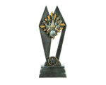 Bowling Peak 5 Pin Resin Trophy