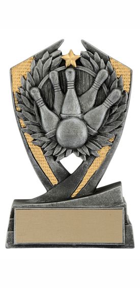 Bowling 5 Pin Phoenix Resin Trophy