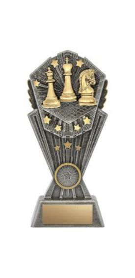 Chess Cosmos Resin Trophy