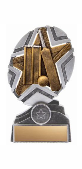 Cricket Pro Star Resin Trophy