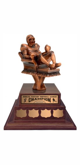 Annual Fantasy Football Resin Trophy