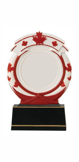 Maple Leaf Resin Trophy