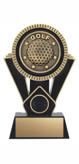 Golf Apex Resin Trophy
