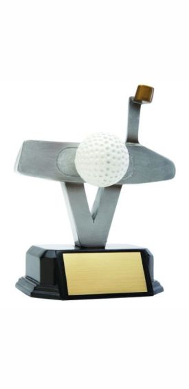 Golf Artisan Putter Trophy