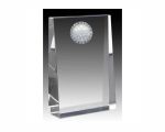 Golf Crystal Wedge Trophy