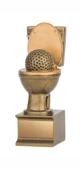 Golf Golden Flush Trophy