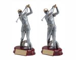 Modern Golfer Resin Trophy