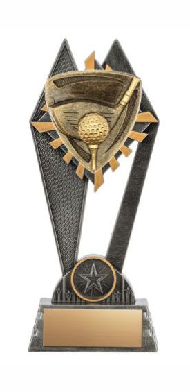 Golf Pinnacle Resin Trophy