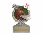 Golf Vintage Wreath Trophy