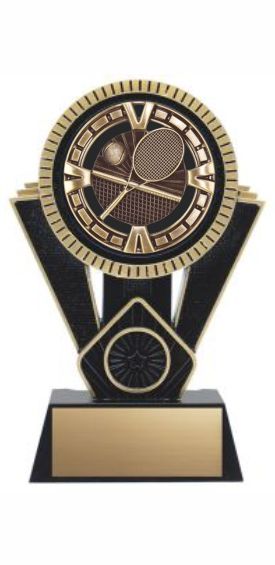 Tennis Varsity Apex Resin Trophy